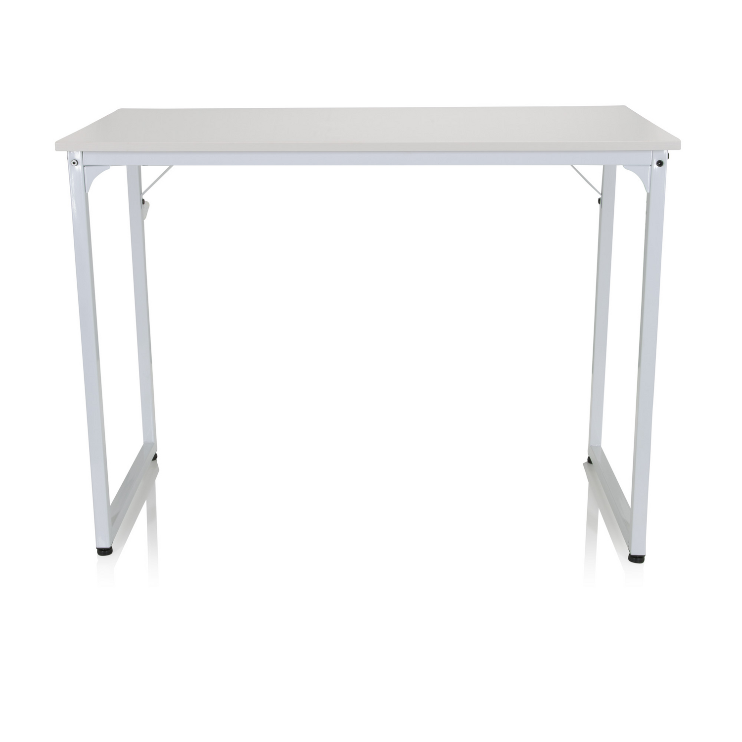 B-Ware Hjh Office Schreibtisch Tisch Arbeitsplatz Weiß Workspace I 100x50cm Siehe Text - 4064323013471
