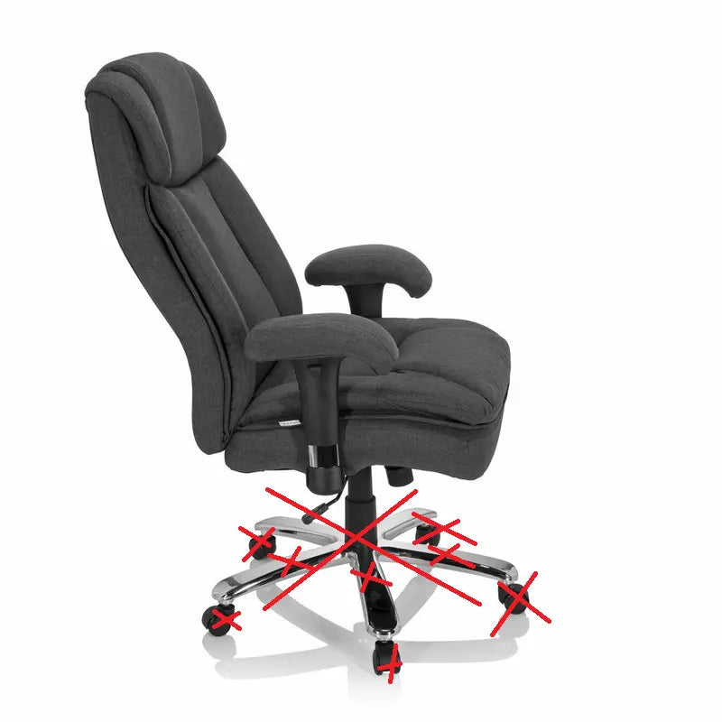 B-Ware Hjh Office Schwerlaststuhl Bürostuhl Builder Xxl I Stoff Siehe Text/Foto - 4064323017332