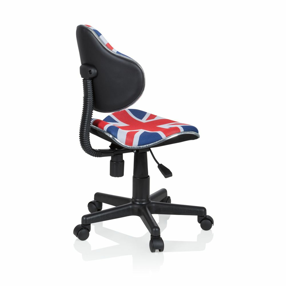 B-Ware Hjh Office Schreibtischstuhl Kinderstuhl Kiddy Bürostuhl Gti 2 Blau Rot Weiß - 4251084663612