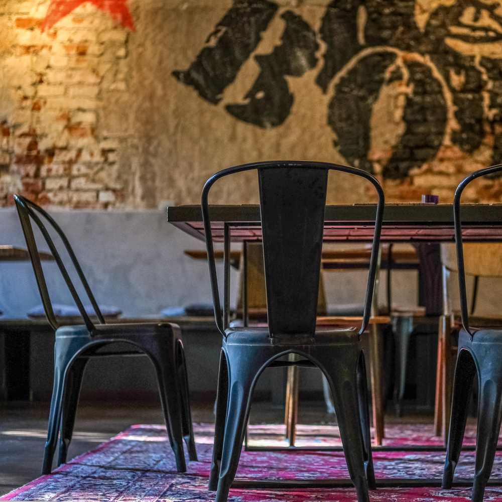 B-Ware Hjh Office Stuhl Sitzgelegenheit Bistrostuhl Vantaggio Brush Schwarz950