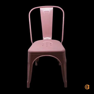B-Ware Hjh Office Stuhl Bistrostuhl Sitzgelegenheit Rosa Stapelbar Gastronomie787