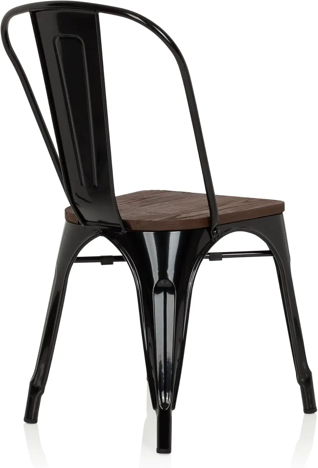 B-Ware Hjh Office Stuhl Hocker Vantaggio Comfort W Schwarz Stahl Ulmenholz Stapelbar  - 4251084680527