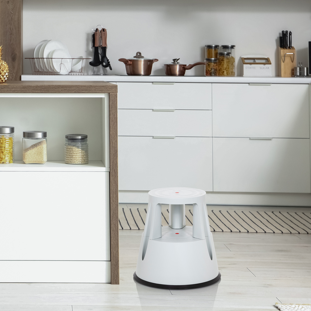 B-Ware Hjh Office Tio M I Tritthocker Hocker Tritt Rolltritt Rollhocker Sitzhocker Sitz - 4251084677237