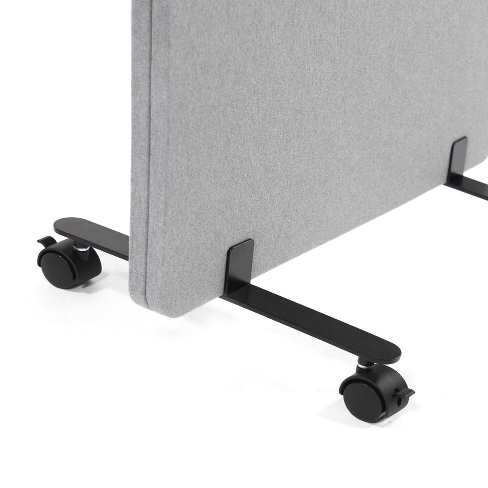 hjh OFFICE Trennwand 2er FLEXMIUT Panel Sichtschutz Akustikwand PET Polyester - 4251084679927