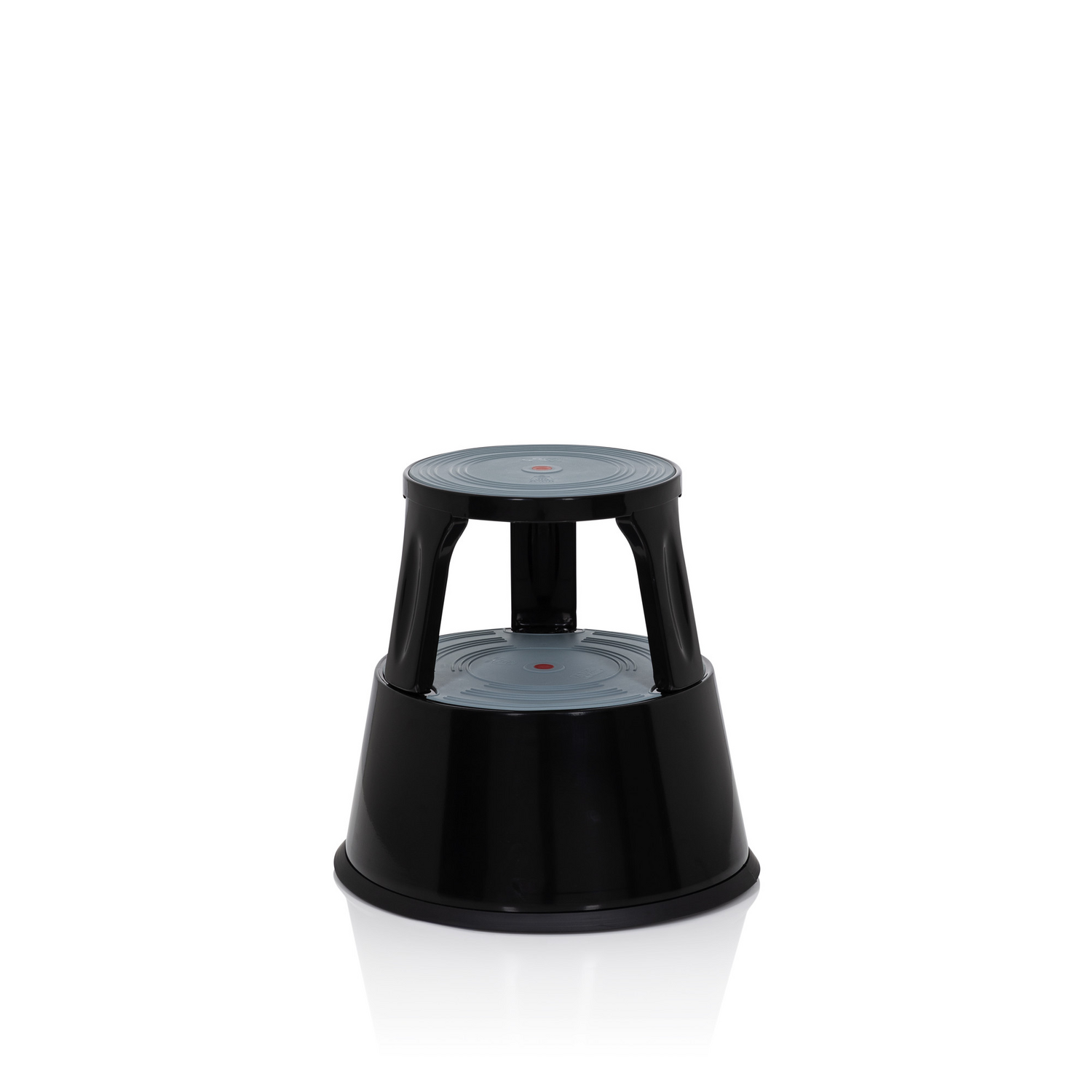Hjh Office Tritthocker Rollhocker Fußhocker Hocker Tio M Ii Metall Schwarz B-Ware