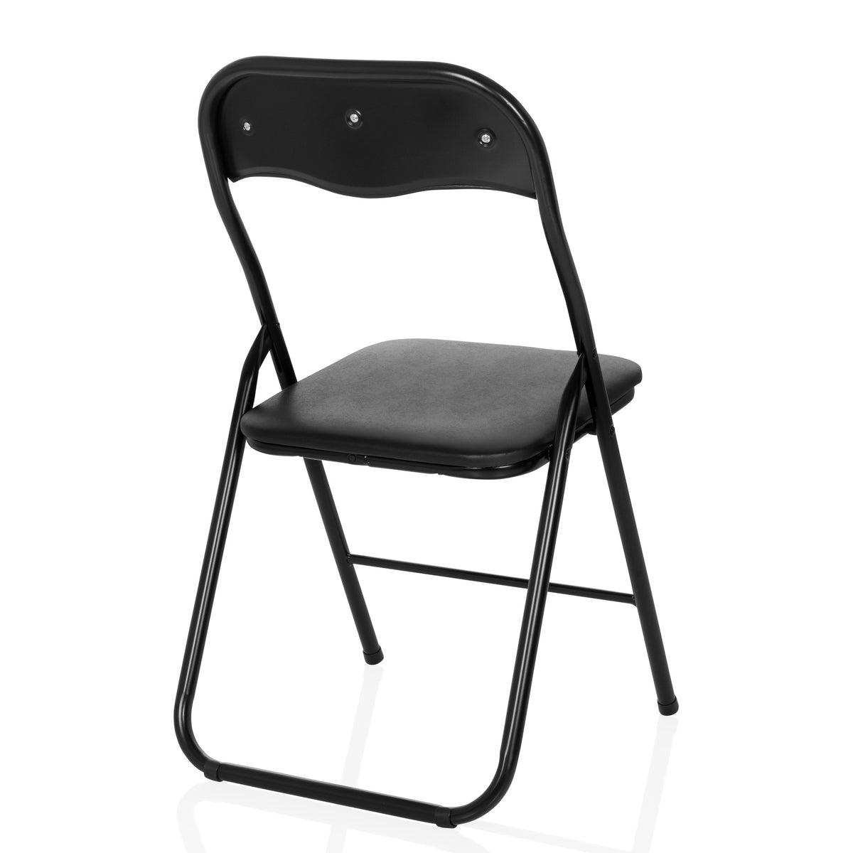 hjh OFFICE TUDELA BASIC PVC schwarz Konferenzstuhl Besucherstuhl Klappstuhl780 - 4064323037750