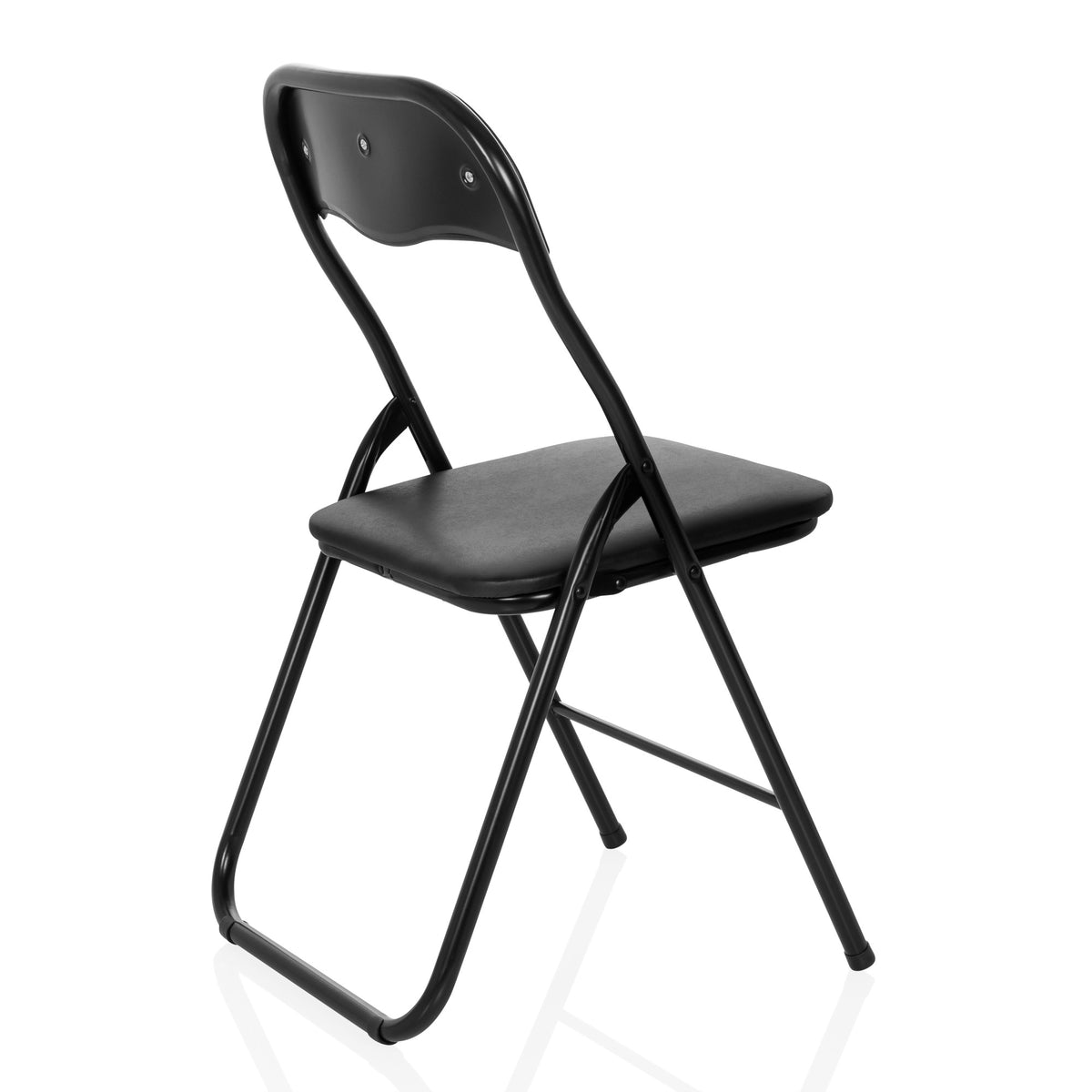 hjh OFFICE TUDELA BASIC PVC schwarz Konferenzstuhl Besucherstuhl Klappstuhl913 - 4064323037750