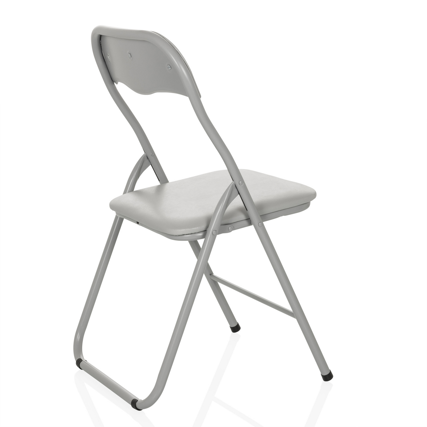 B-Ware Hjh Office Tudela Basic Pvc Grau Konferenzstuhl Besucherstuhl Klappstuhl - 4064323037767
