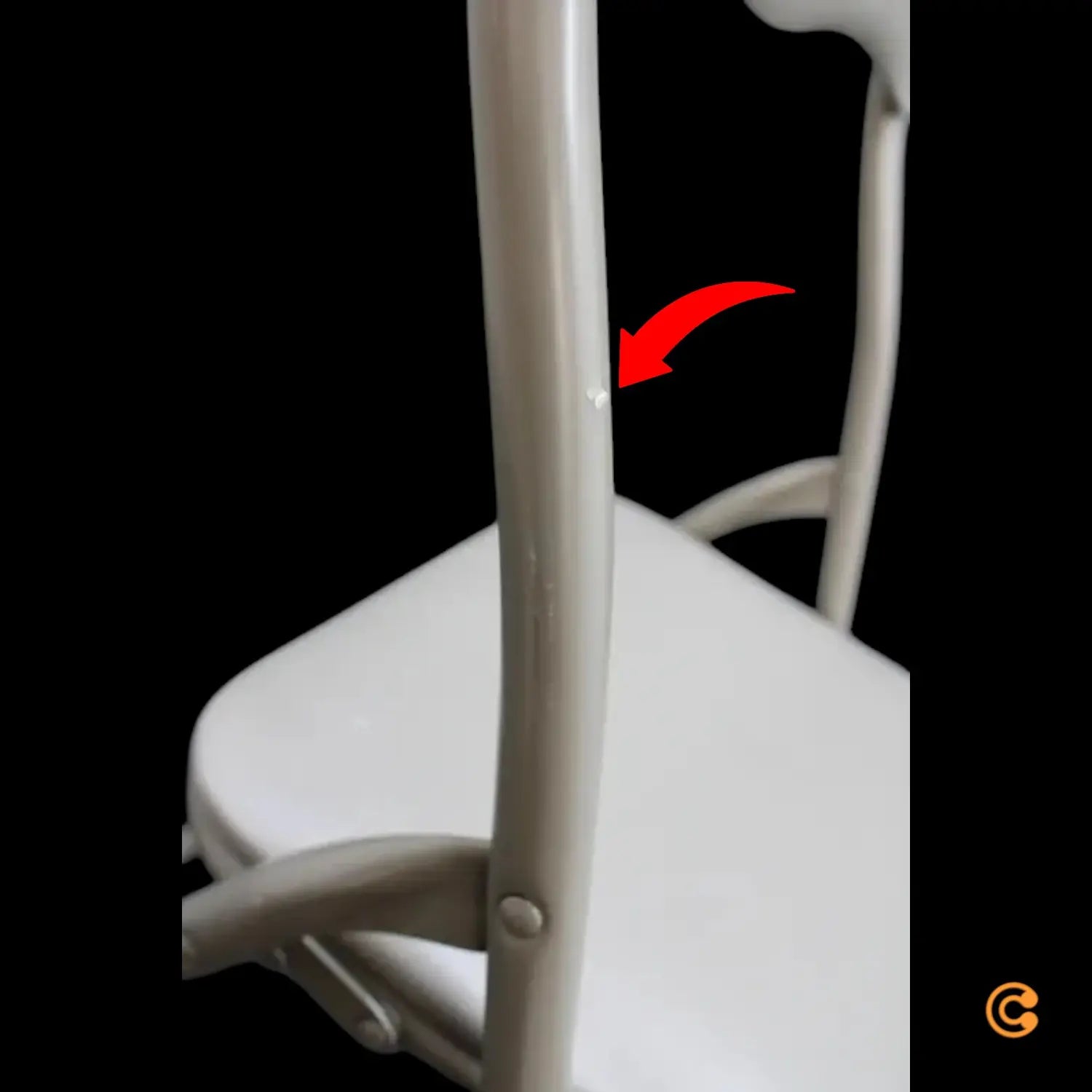 B-Ware Hjh Office Tudela Basic Pvc Konferenzstuhl Besucherstuhl Grau Siehe Text/Foto - 4064323037767