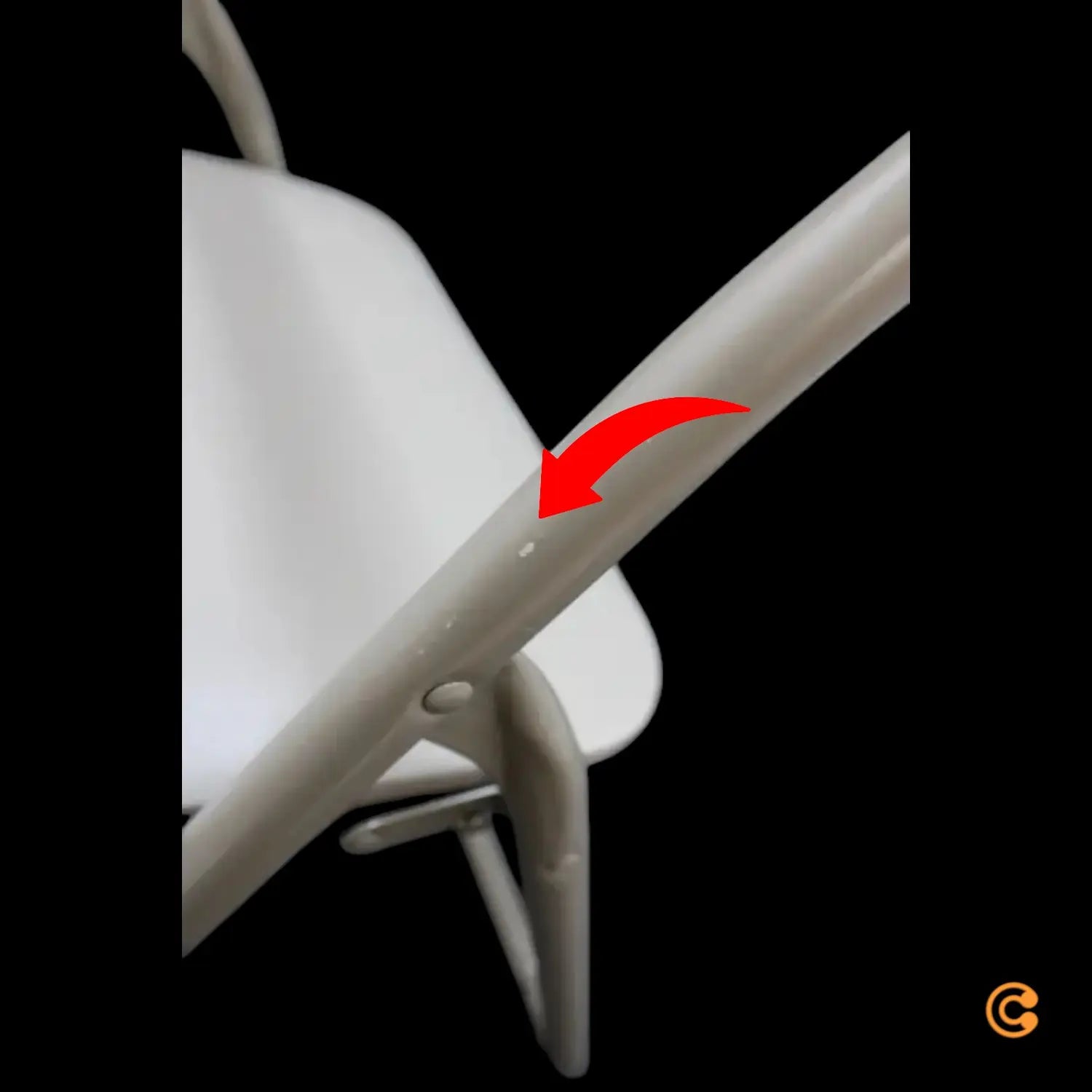 B-Ware Hjh Office Tudela Basic Pvc Konferenzstuhl Besucherstuhl Grau Siehe Text/Foto - 4064323037767