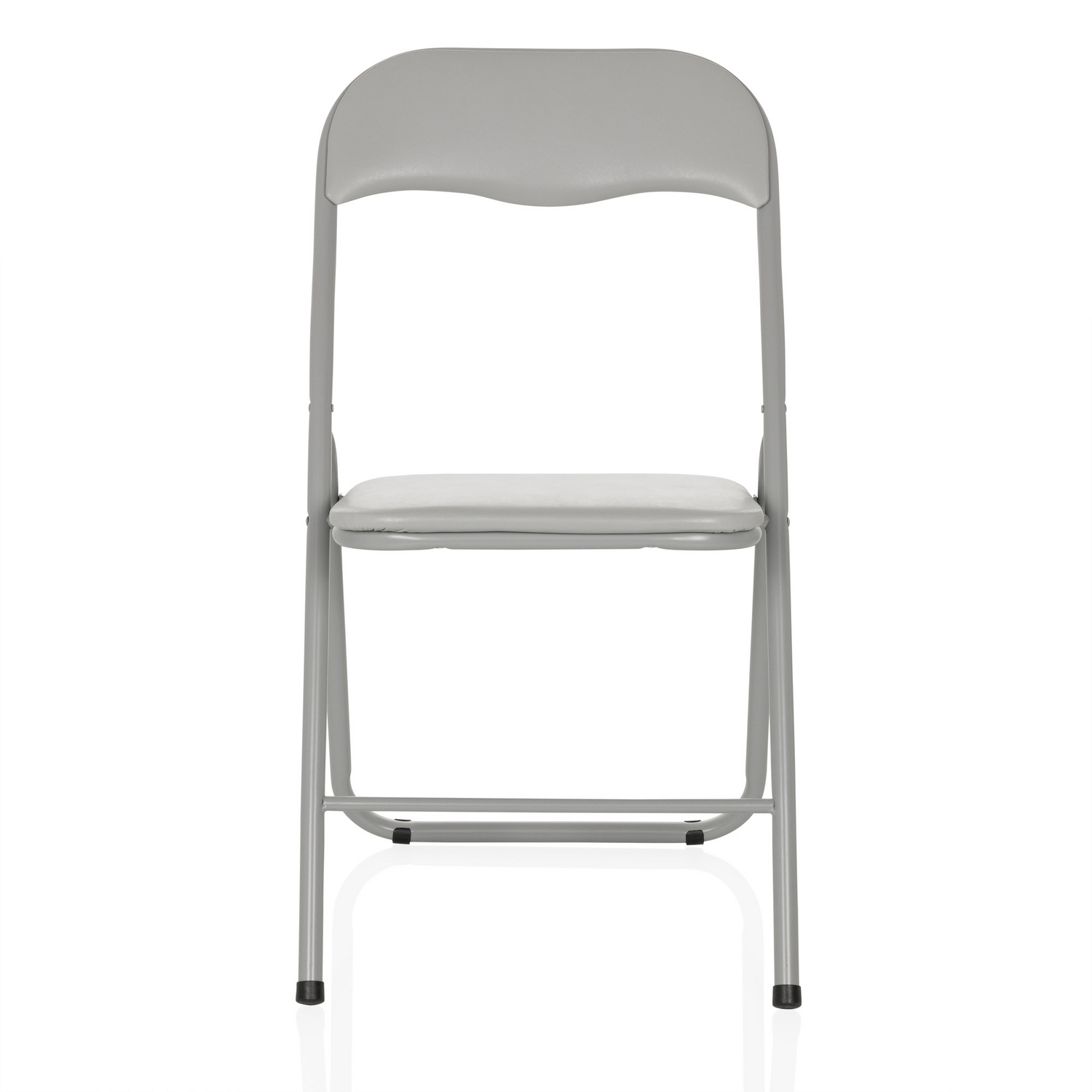 B-Ware Hjh Office Tudela Basic Pvc Grau Konferenzstuhl Besucherstuhl Klappstuhl - 4064323037767