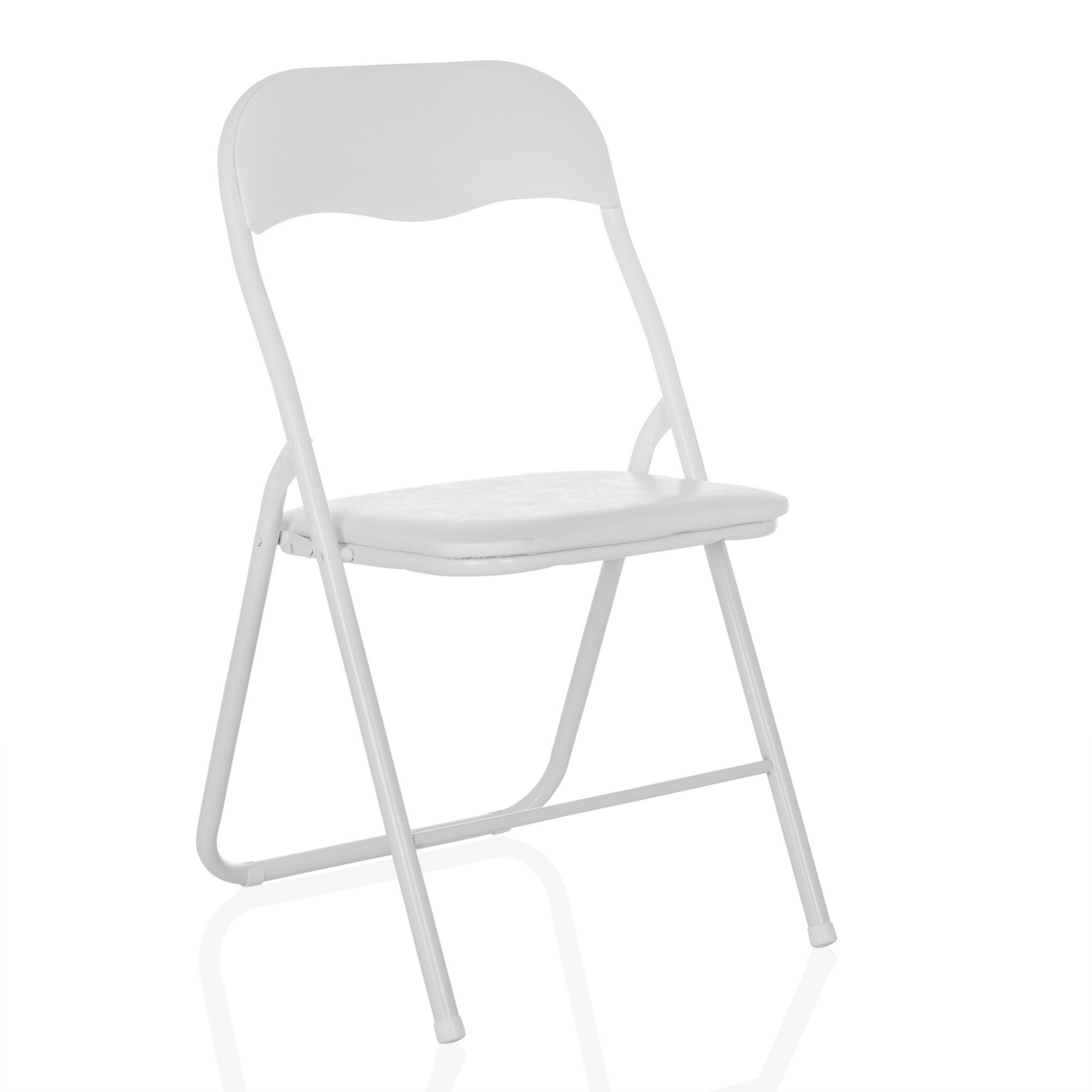 B-Ware Hjh Office Tudela Basic Pvc Weiß Konferenzstuhl Besucherstuhl Klappstuhl Stuhl