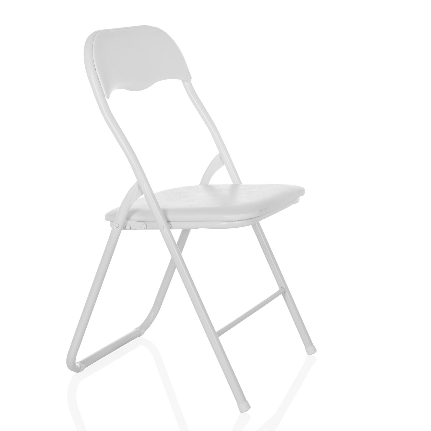 B-Ware Hjh Office Tudela Basic Pvc Weiß Konferenzstuhl Besucherstuhl Klappstuhl Stuhl