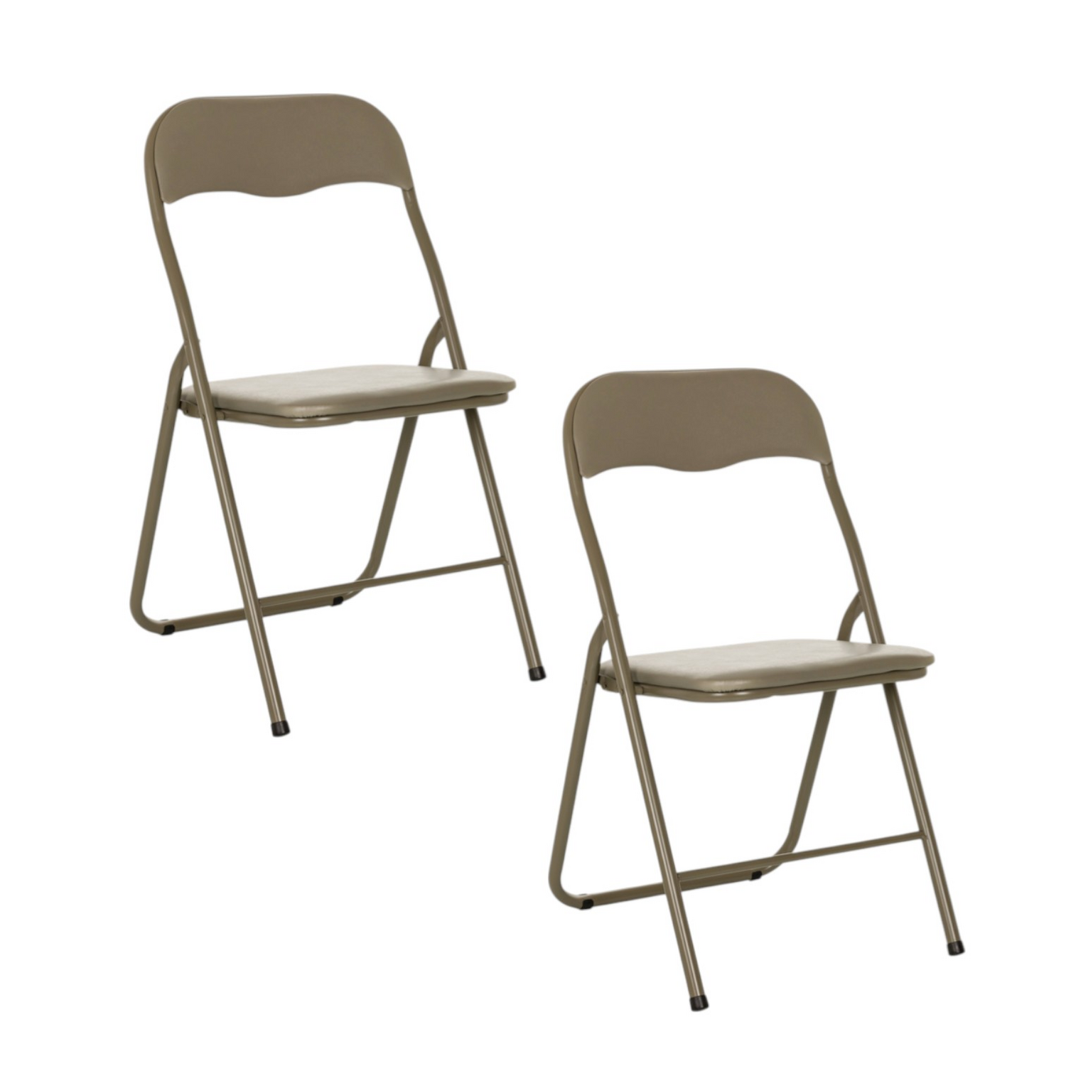 Hjh Office Tudela Basic Pvc Taupe Konferenzstuhl Besucherstuhl 2 Stück B-Ware - 4064323037781