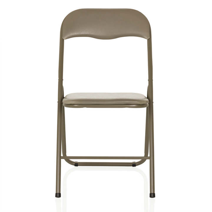 Hjh Office Tudela Basic Pvc Taupe Konferenzstuhl Besucherstuhl 2 Stück B-Ware - 4064323037781