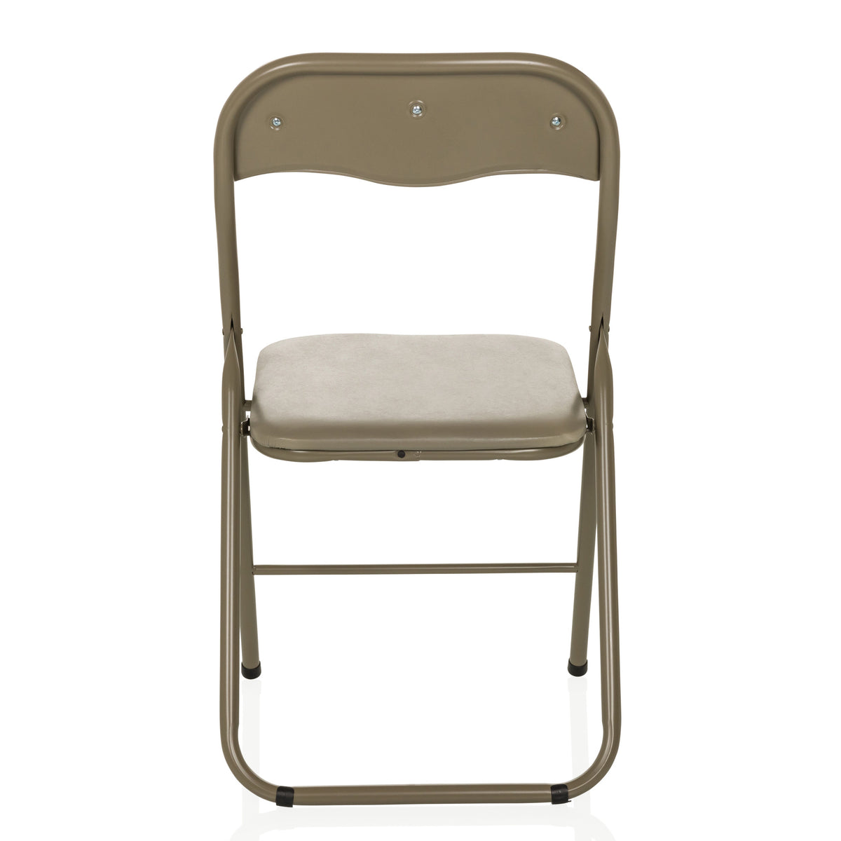 hjh OFFICE TUDELA BASIC PVC taupe Konferenzstuhl Besucherstuhl Klappstuhl97 - 4064323037781