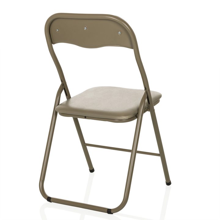 Hjh Office Tudela Basic Pvc Taupe Konferenzstuhl Besucherstuhl 2 Stück B-Ware - 4064323037781