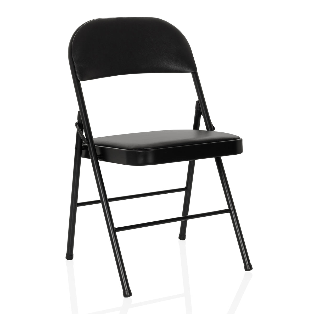 hjh OFFICE TUDELA H PU schwarz Konferenzstuhl Besucherstuhl Klappstuhl315 - 4064323037743