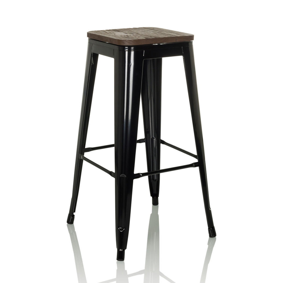 Hjh Office Vantaggio High Ws Metallic Sitz Echtholz Drehbar Siehe Text/Foto B-Ware