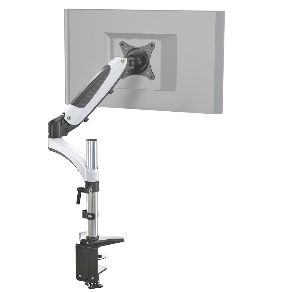 hjh OFFICE Monitorhalterung Monitorarm Monitor 1527 Zoll schwarz weiß - 4251084676490