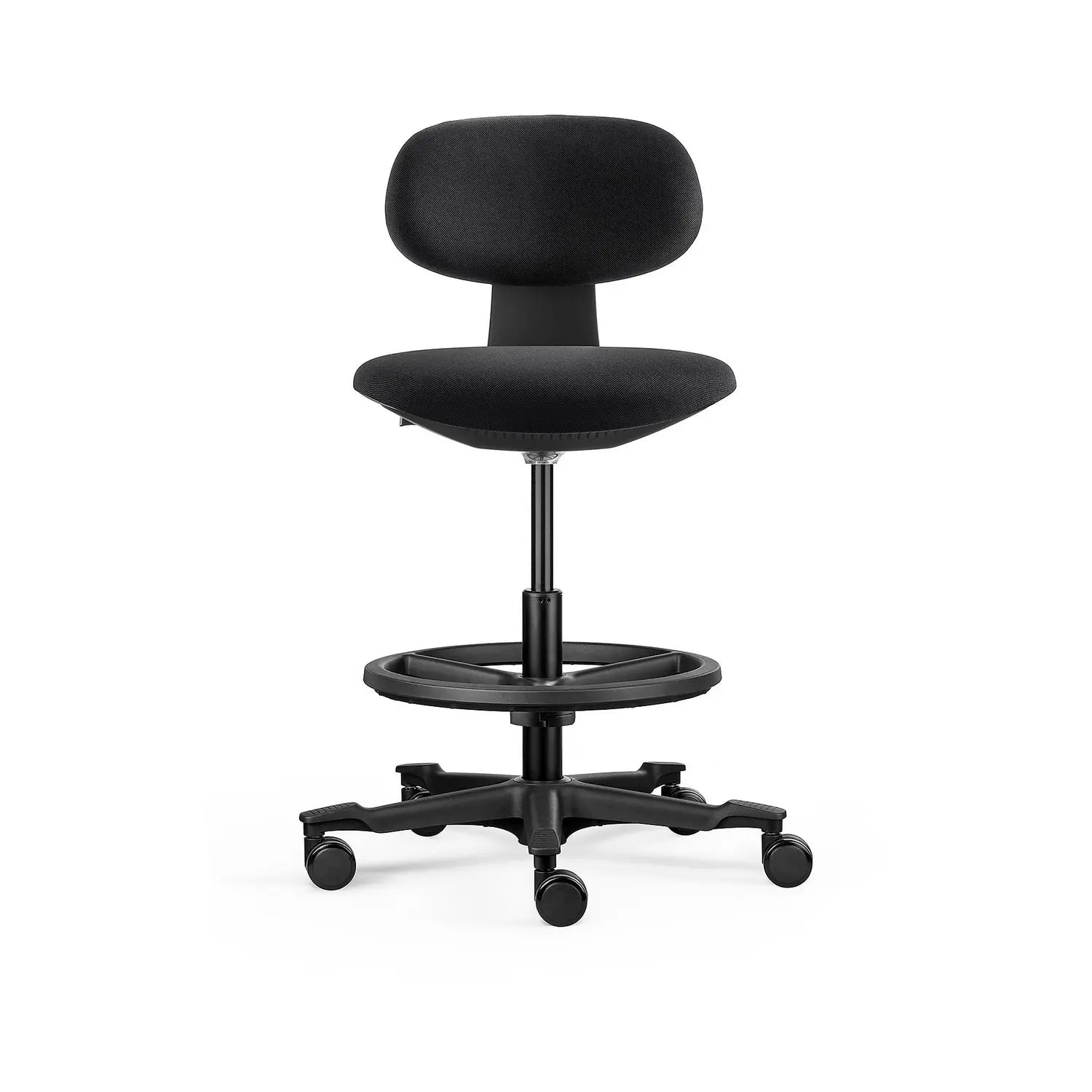 B-Ware Hjh Office Work Mf2 Bürostuhl Schreibtischstuhl Drehstuhl Chefstuhl Schwarz