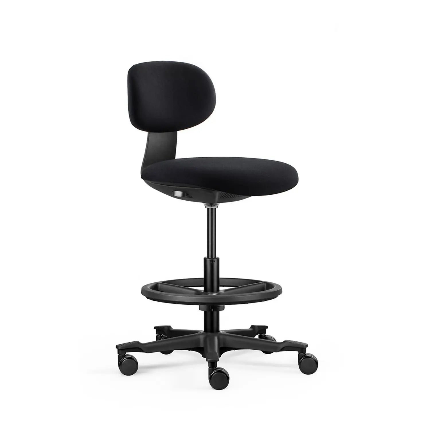 B-Ware Hjh Office Work Mf2 Bürostuhl Schreibtischstuhl Drehstuhl Chefstuhl Schwarz