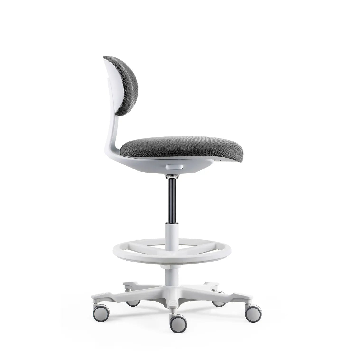 B-Ware Hjh Office Bürostuhl Arbeitsstuhl Stuhl Drehstuhl Dunkelgrau Stoff Work Mf2  - 4064323108085