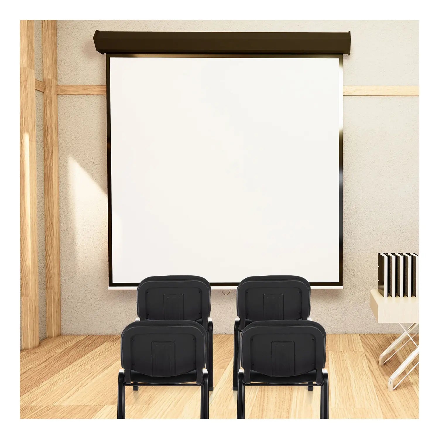 B-Ware Hjh Office Konferenzstuhl Xt 600 Besucherstuhl Schwarz Stoff 2 Stück Siehe Text - 4260182550724