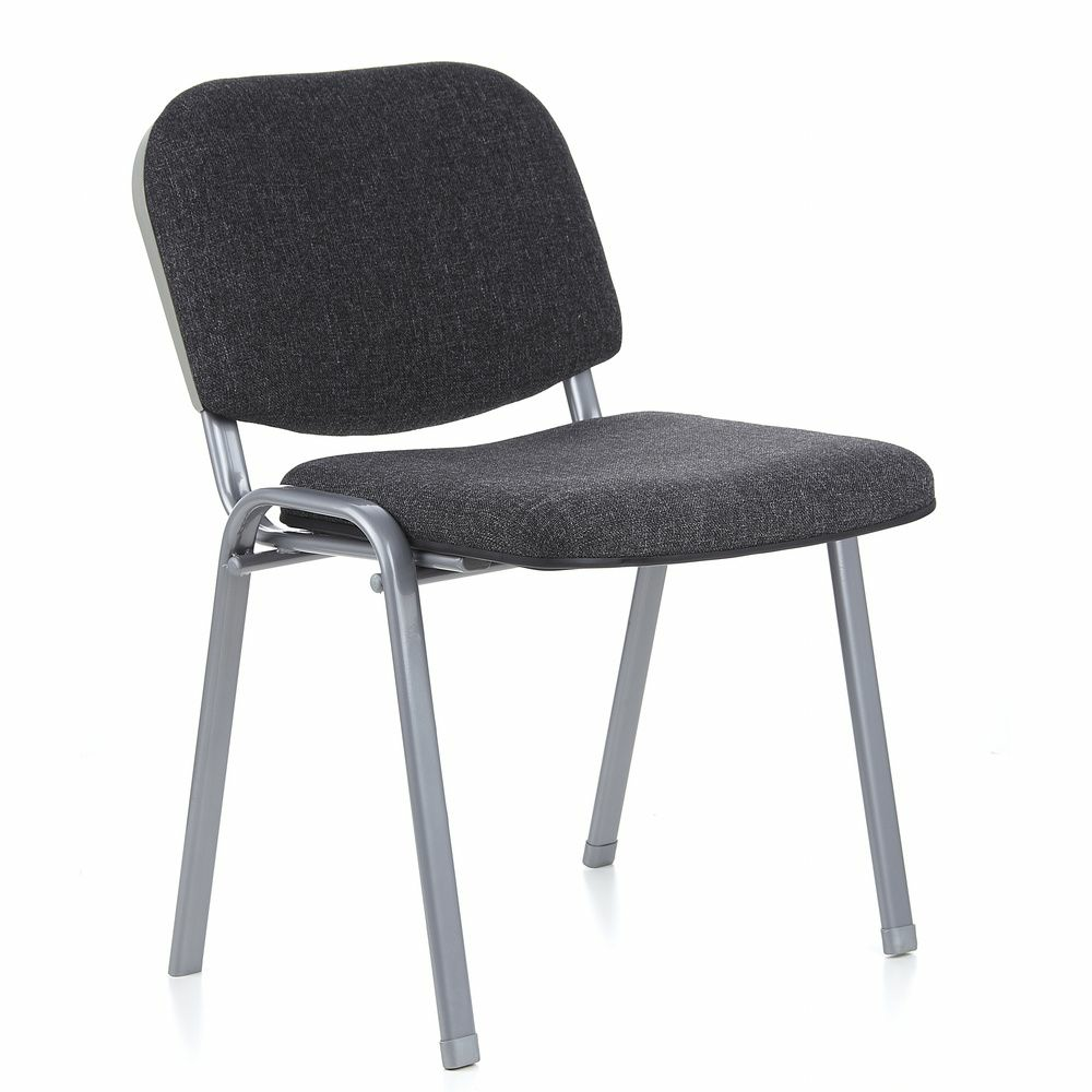 B-Ware Hjh Office Stuhl Konferenzstuhl Besucherstuhl Stoff Anthrazit 2 Stück Siehe Text - 4260182550779