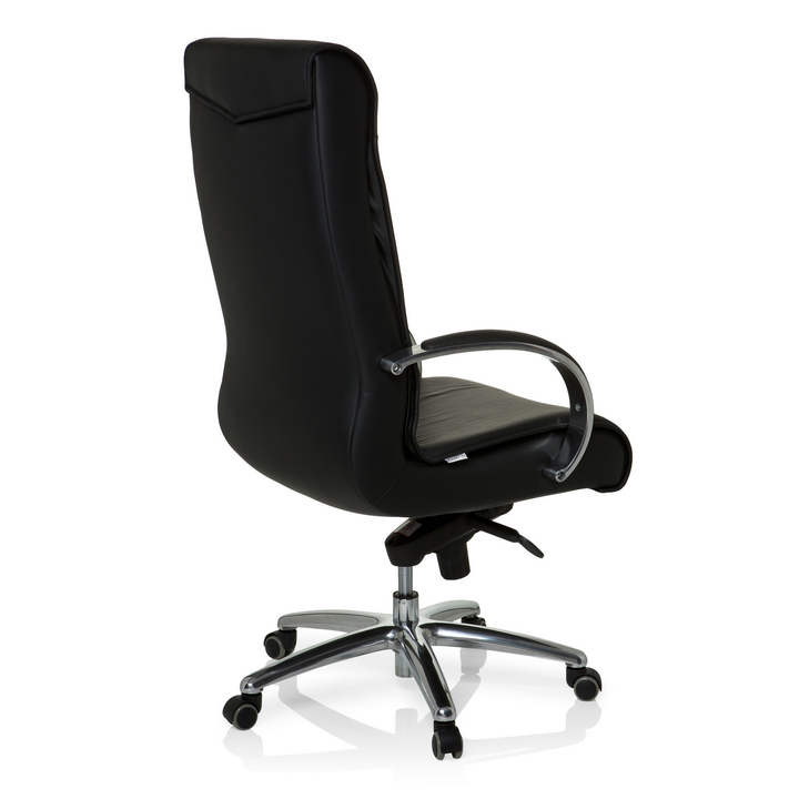 Hjh Office Bürostuhl Chefsessel Leder Xxl Schwarz 150kg Ergonomisch B-Ware - 4260284083915