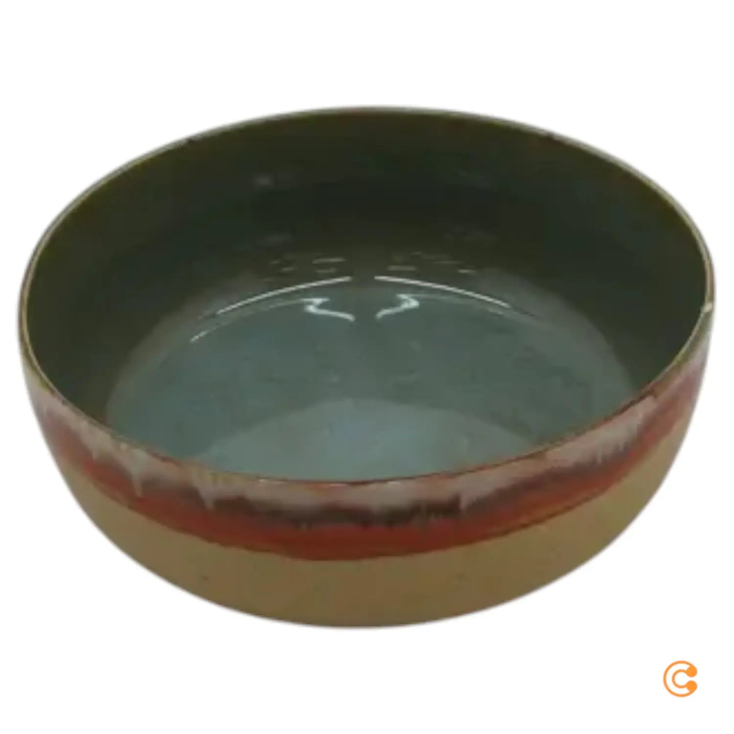 B-Ware H Kliving 70's Salatschale Schale Schüssel ø26,5cm Steingut Shore Siehe Text/Foto - 8718921061018