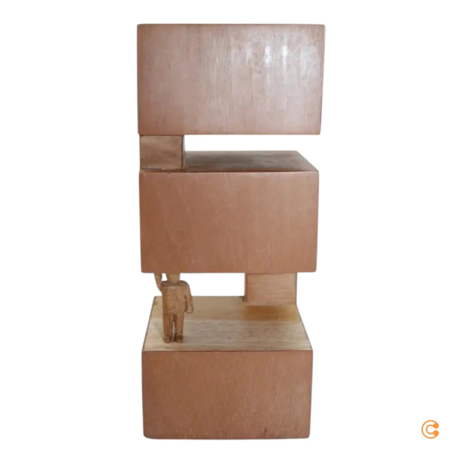H Kliving Objects Holz Skulptur Figur Empowered Mahagoniholz Siehe Text/Foto B-Ware - 8718921054089