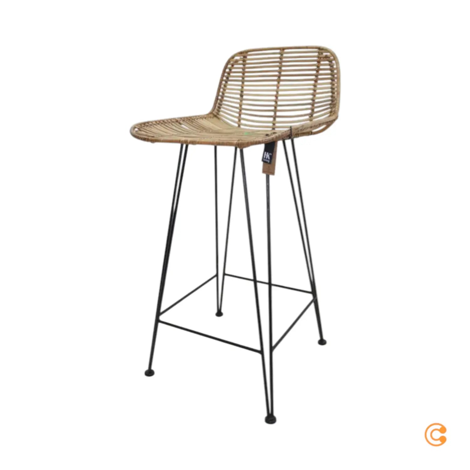 B-Ware H Kliving Rattan Barstuhl Barhocker Tresenstuhl Barstuhl Hocker Siehe Text/Foto - 8718921005999