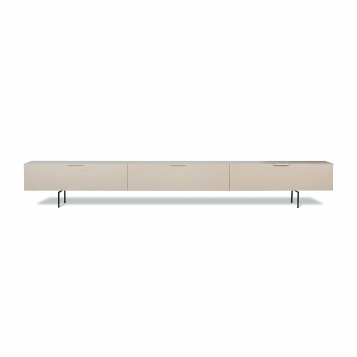 B-Ware H Kliving Tv Lowboard Anrichte Sideboard Schrank Fernsehtisch Kommode Sand 250 Cm - 8718921037570
