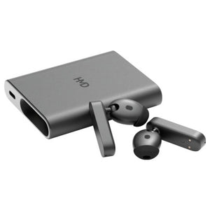 B-Ware HMD Kopfhörer Ohrhörer Earbuds Amped Buds Schwarz Bluetooth Ladebehälter inEar