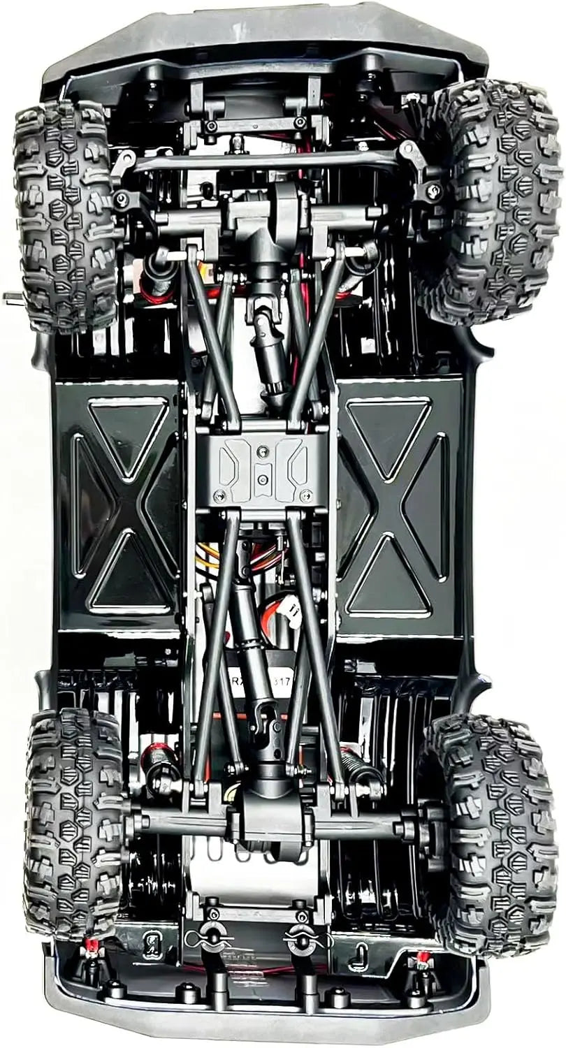 B-Ware Hobby Plus Rc Modellauto Crawler Geländewagen 1:18 Cr18 P Evo V2 Blau Rock Van - 8101005153172