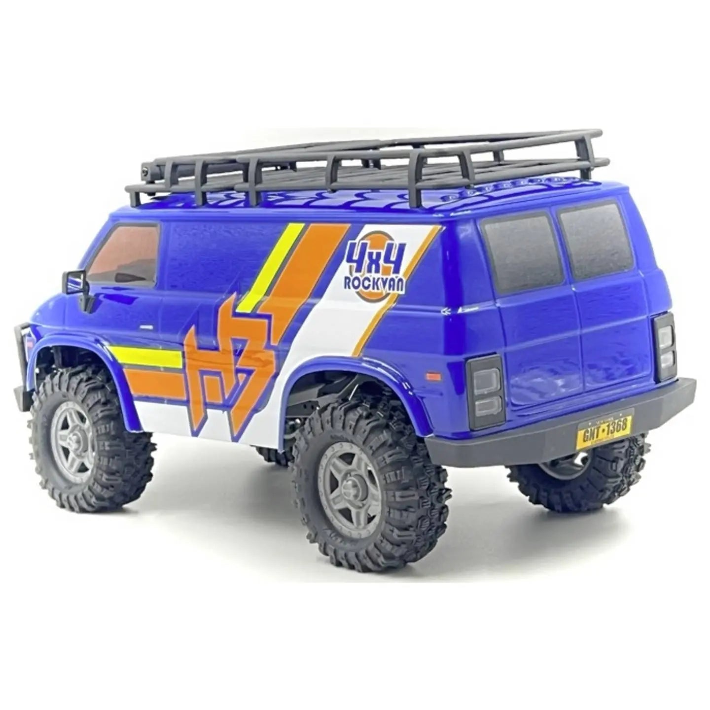 B-Ware Hobby Plus Rc Modellauto Crawler Geländewagen 1:18 Cr18 P Evo V2 Blau Rock Van - 8101005153172
