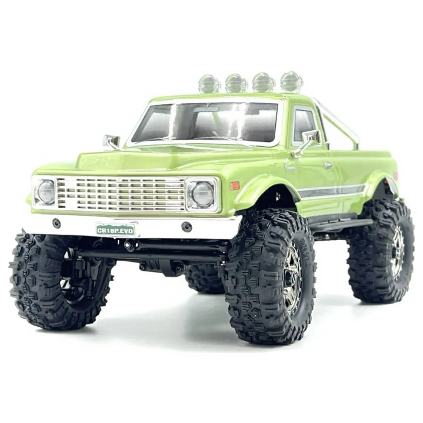 B-Ware Hobby Plus Rc Modellauto Crawler Geländewagen Cr18 P Evo V2 Convoy Grün Allrad