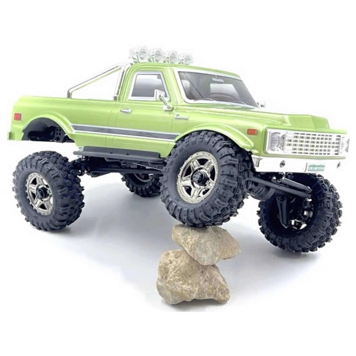 B-Ware Hobby Plus Rc Modellauto Crawler Geländewagen Cr18 P Evo V2 Convoy Grün Allrad