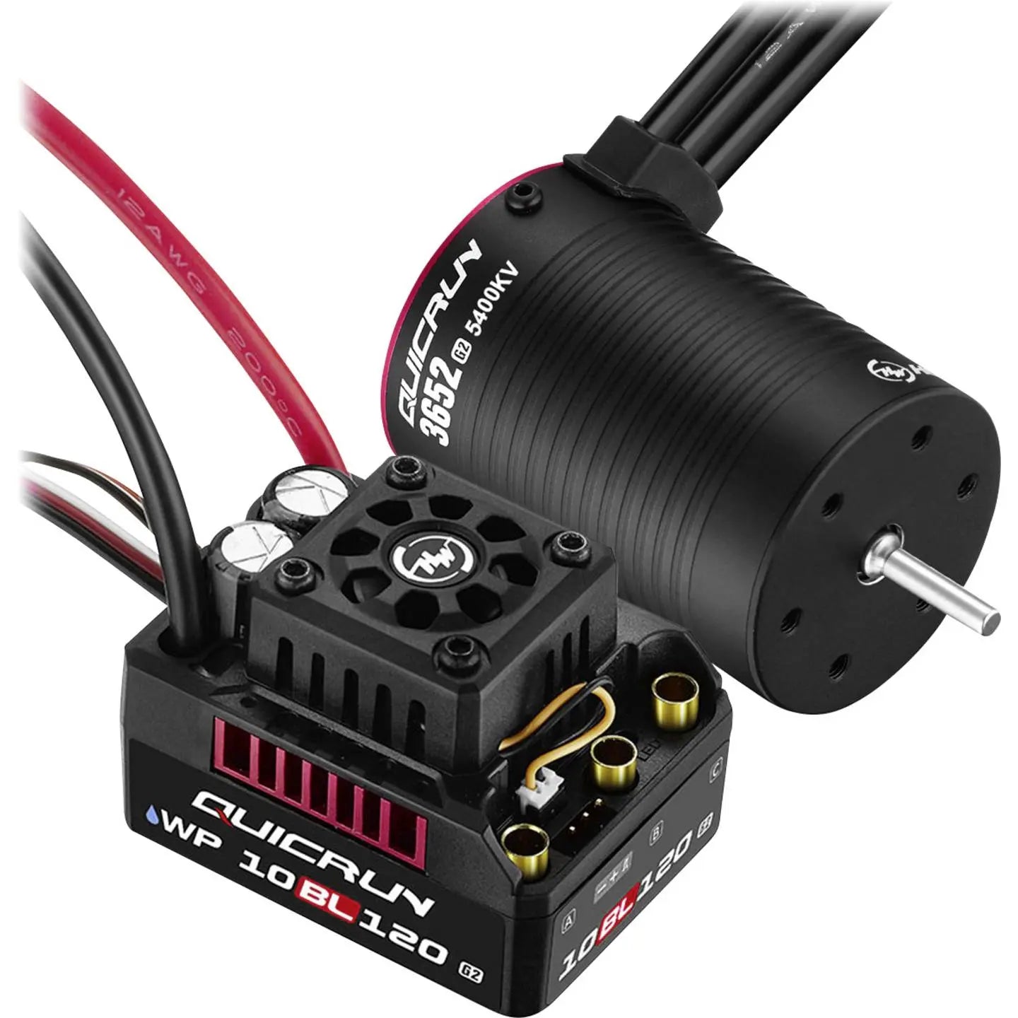 B-Ware Hobbywing Automodell Antriebsset Brushless 3652 Sl 5400 Kv 1:10 Rc Fahrzeuge - 6938994420174