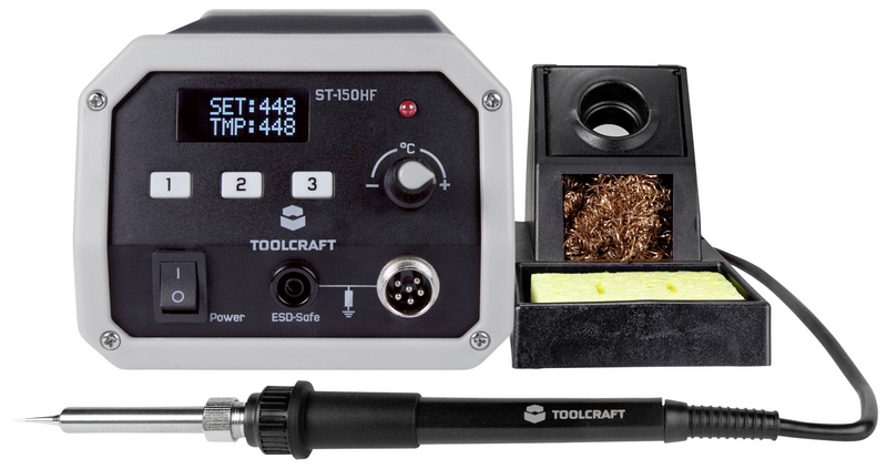 B-Ware Toolcraft St 150 Hf Hochfrequenz Lötstation Digital 150 W 50 Bis 480 °C - 4053199516568