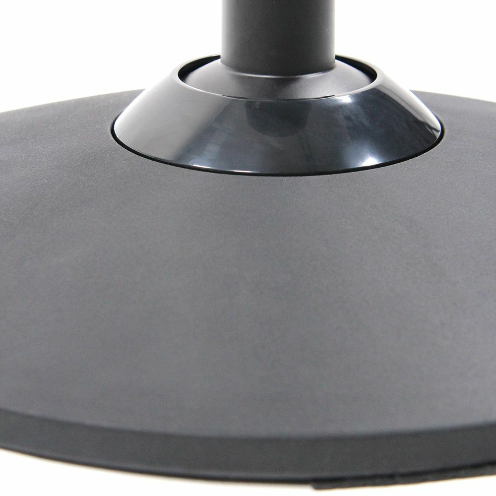 B-Ware Hocker Stehhocker Balance Sit Stoff Schwarz Bürostuhl Schreibtisch Stehhilfe  - 4251084676575