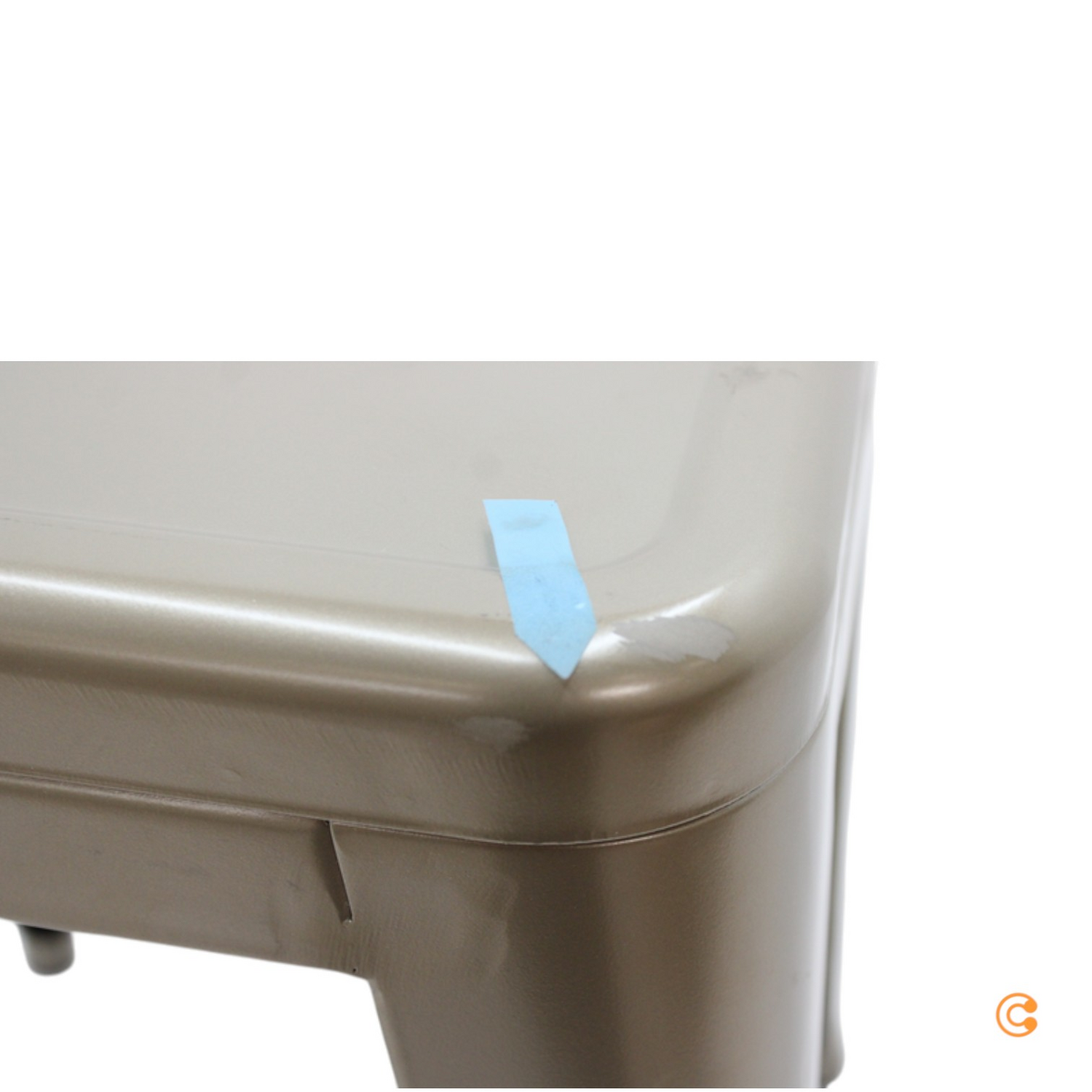 Hjh Office Hocker Sitzgelegenheit Vantaggio Stahl Champagner Siehe Text/Foto B-Ware - 4251084662257