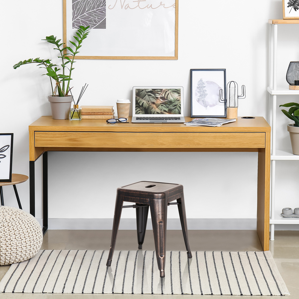 Hjh Office Hocker Sitzgelegenheit Bistrohocker Stahl Schwarz Gold Stapelbar B-Ware - 4251084670481