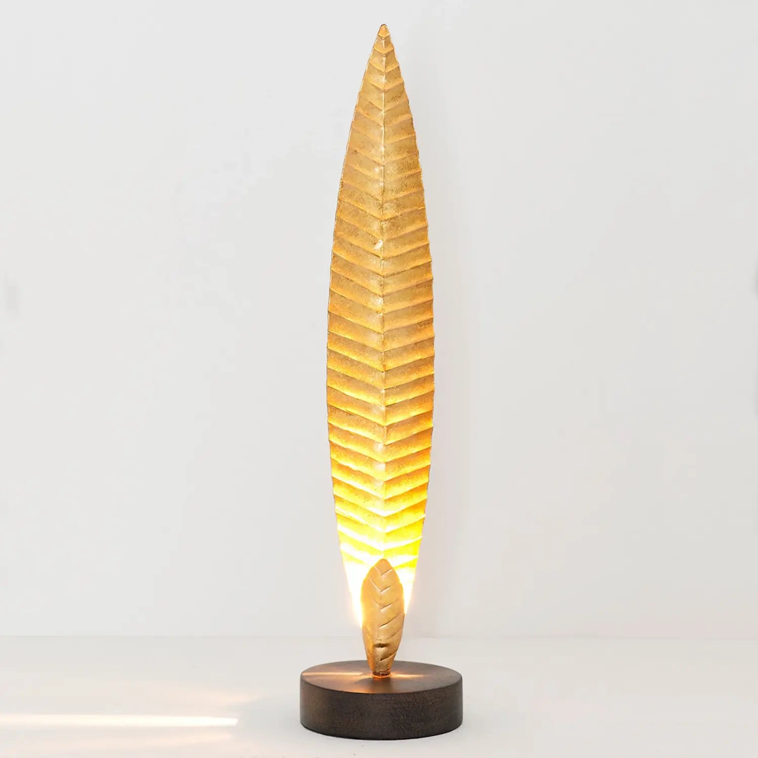 B-Ware Holländer Tischleuchte Lampe Penna Gold Leuchte Goldene Tischlampe Höhe 38cm  - 4250151338149