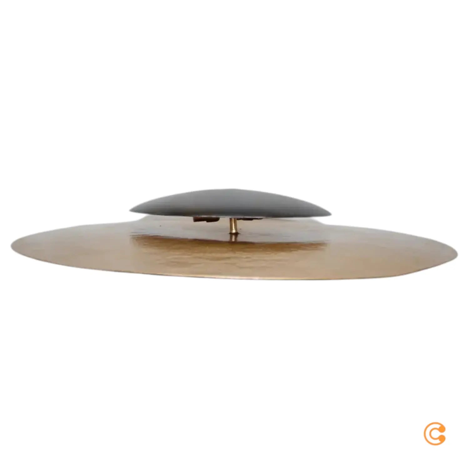 B-Ware Holländer Wandleuchte Lampe Satellite 2 Eisen Gold Braun E14 Siehe Text/Foto