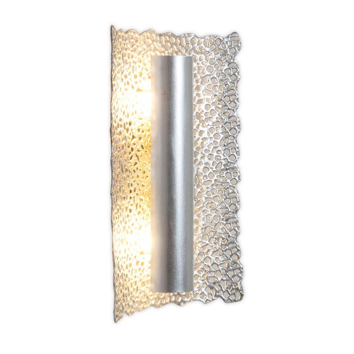 Holländer Wandleuchte Wandlampe Utopistico Silber Chrom Eisen Siehe Text/Foto B-Ware