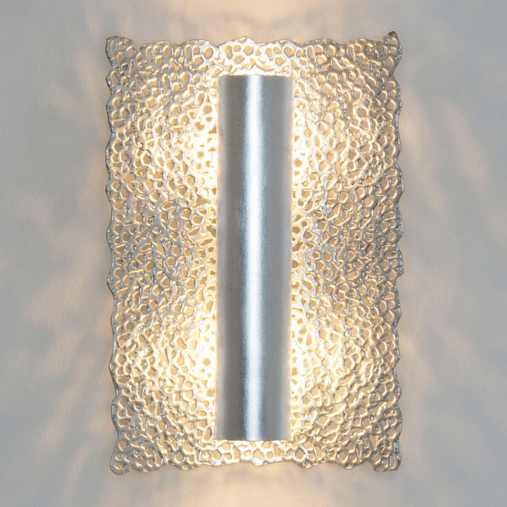 Holländer Wandleuchte Wandlampe Utopistico Silber Chrom Eisen Siehe Text/Foto B-Ware
