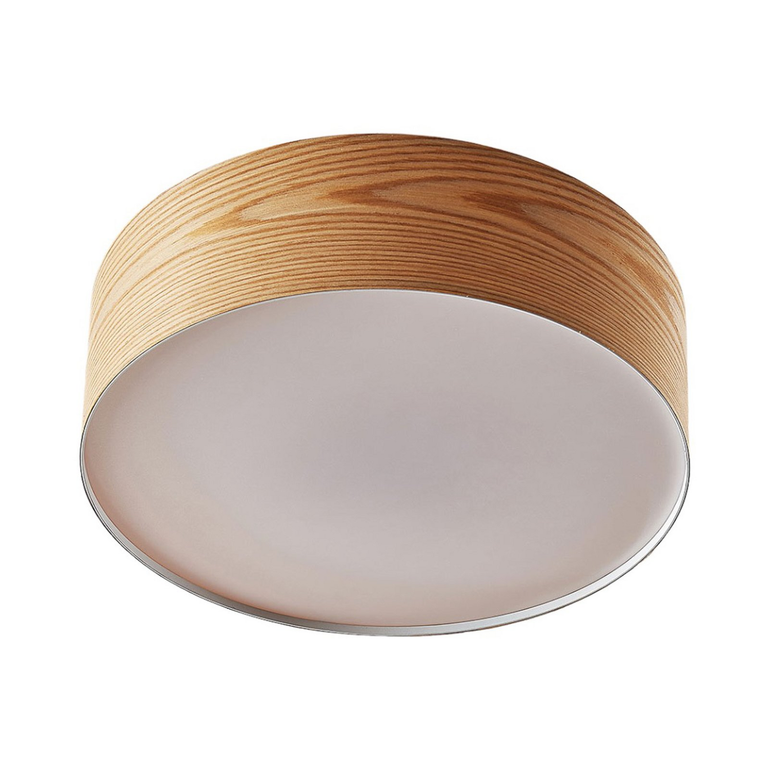 B-Ware Lindby Holz Deckenlampe Dominic Deckenlampe Lampe Leuchte E27 3 Flm Runde Form - 4251096557749
