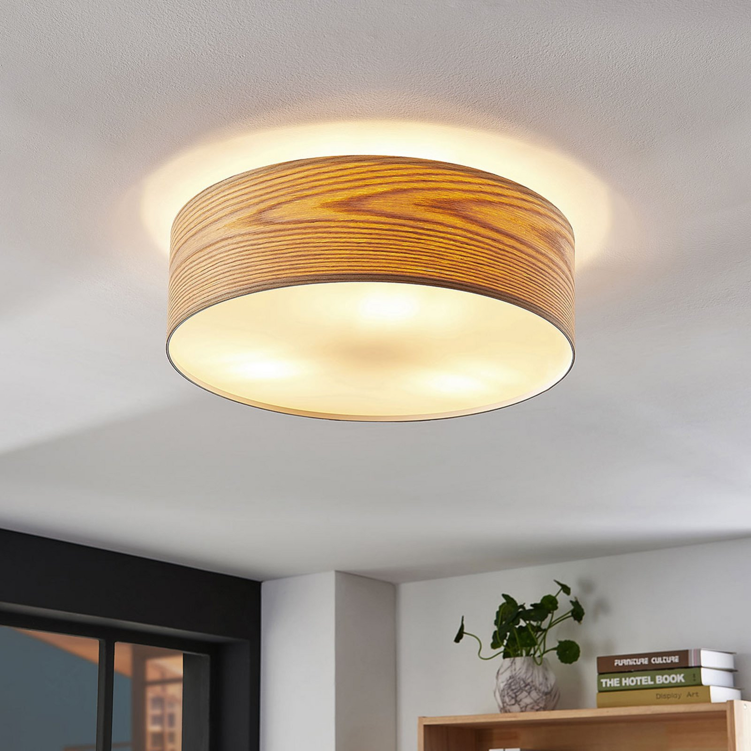 B-Ware Lindby Holz Deckenlampe Dominic Deckenlampe Lampe Leuchte E27 Siehe Text/Foto - 4251096557749